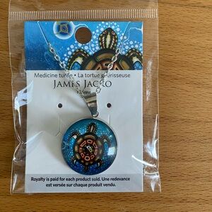 Indigenous Medicine Turtle Necklace